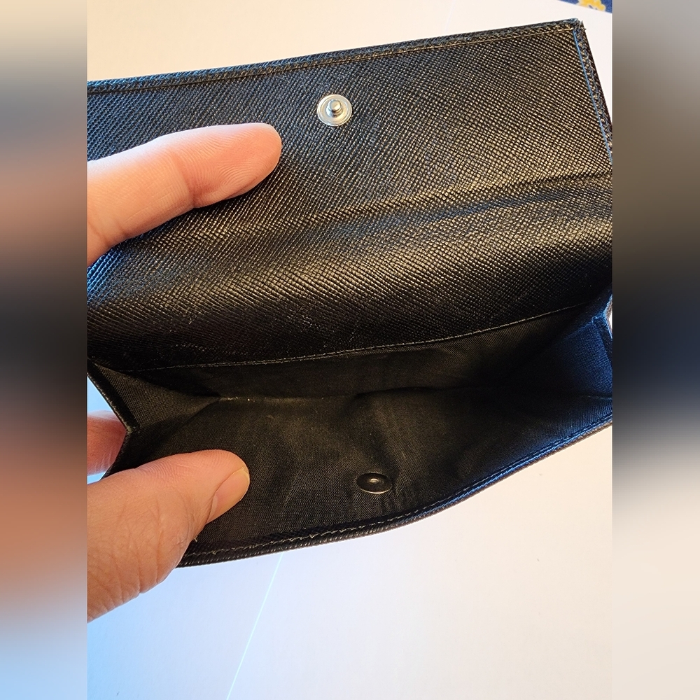 PRADA Tessuto Leather Wallet - Picture 13 of 15